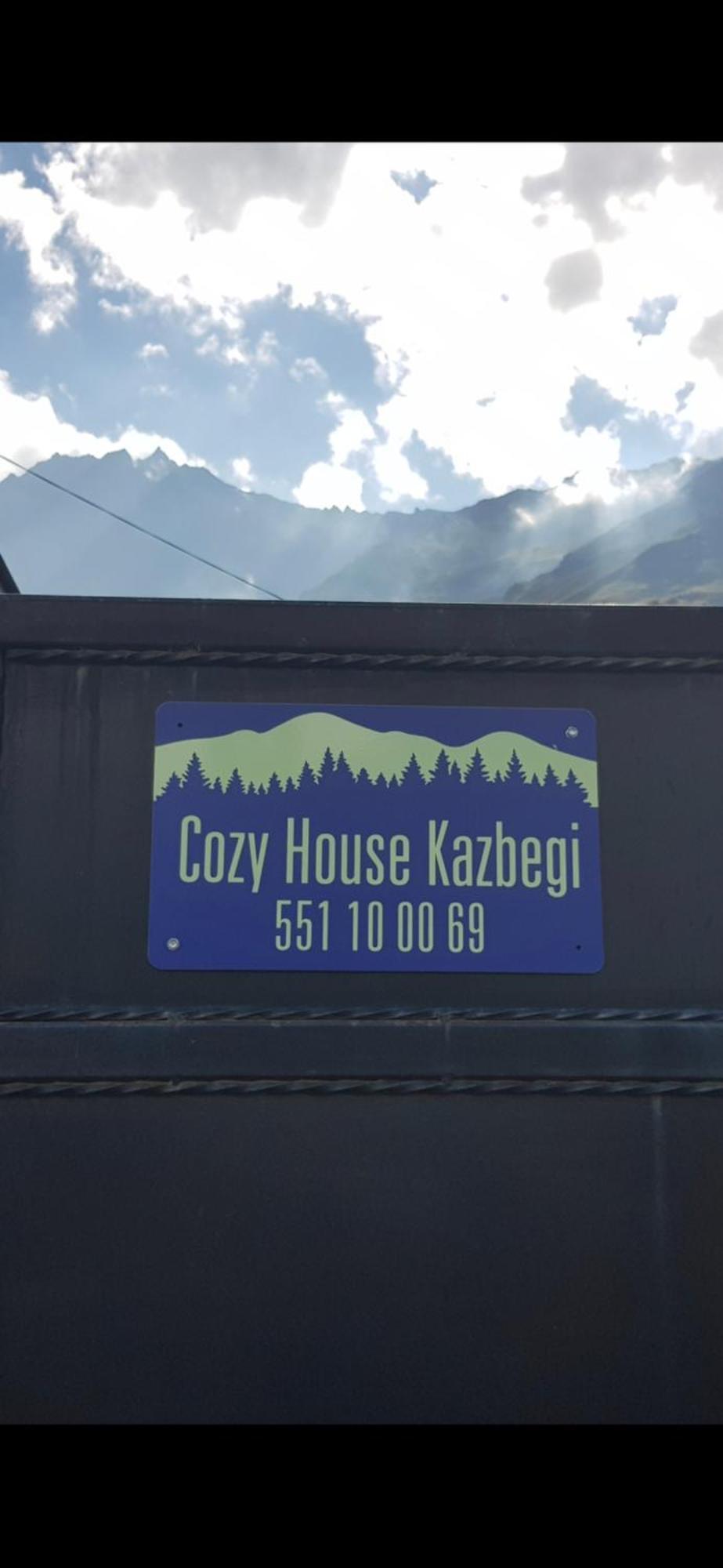 Cozy House Kazbegi Hotel Bagian luar foto